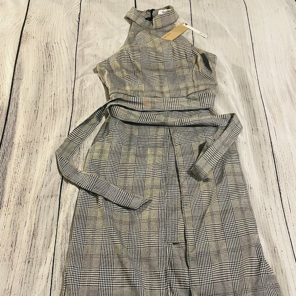 Tuckernuck Exclusive Do + Be Halter Peep Hem Midi Dress Size M NWT!